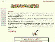 Tablet Screenshot of bigdaddyskitchen.com